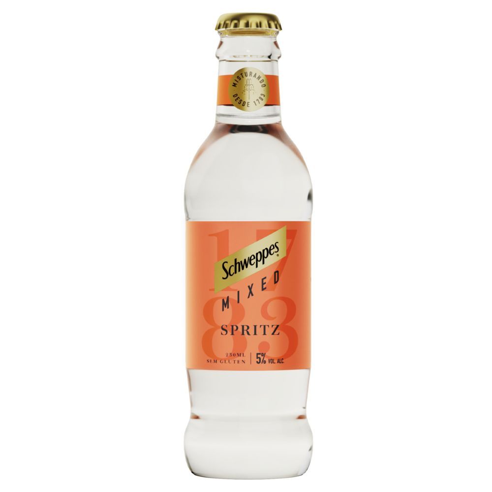Bebida Mista Alcoólica Spritz Schweppes Mixed Garrafa 250ml