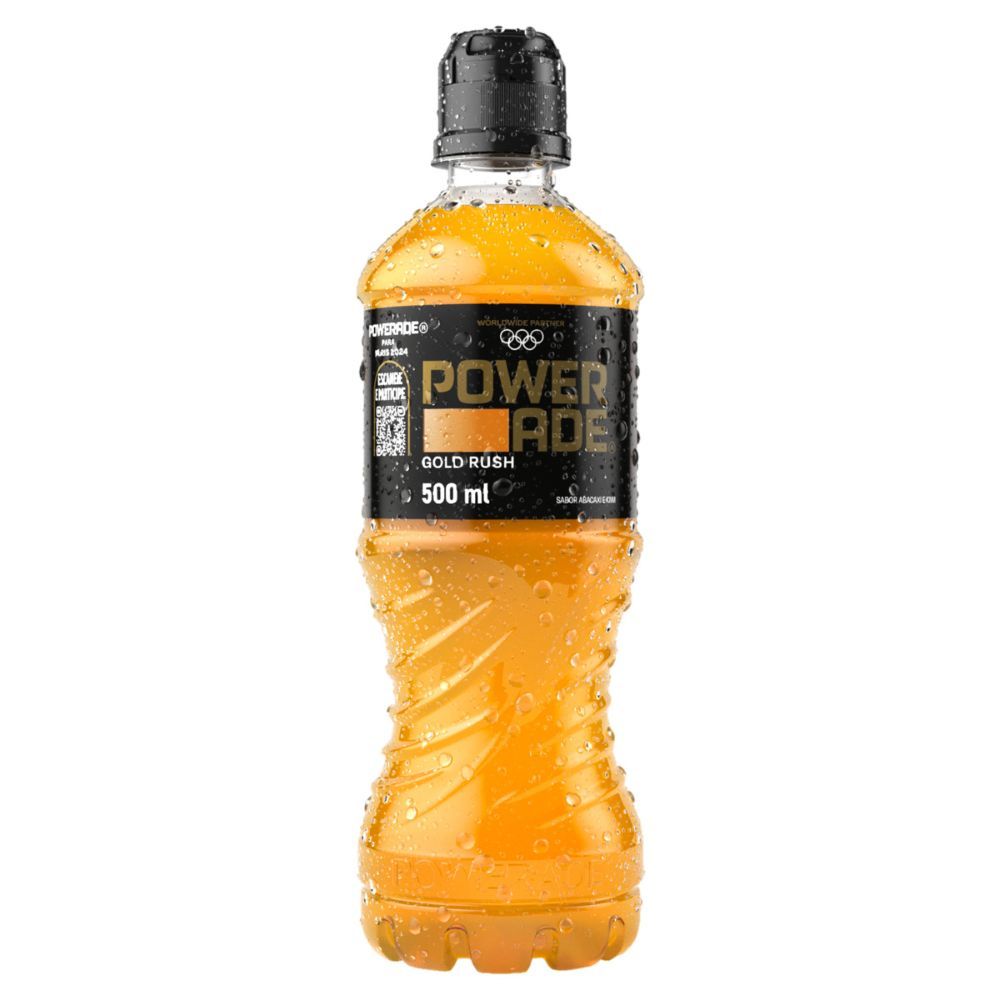 Isotônico Abacaxi e Kiwi Powerade Gold Rush 500ml