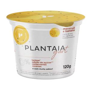 Iogurte Plantaia Maracujá e Banana 120g