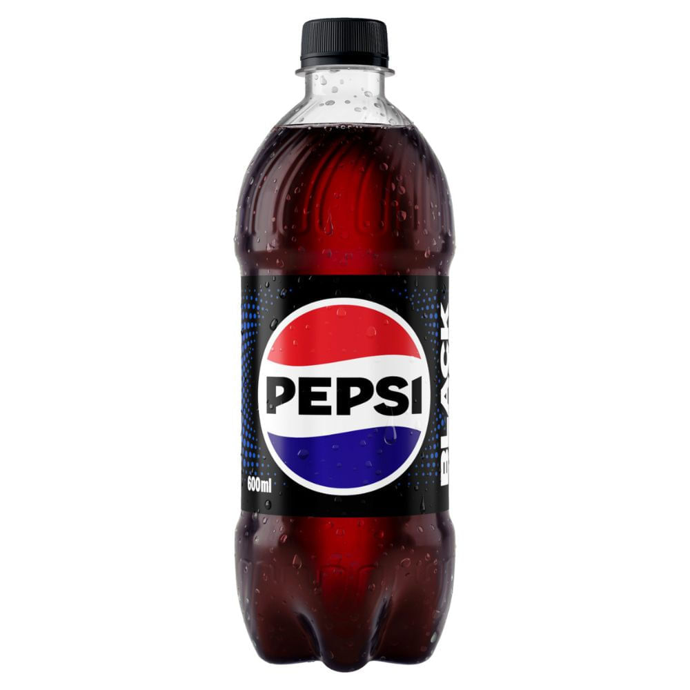 Refrigerante Cola Zero Açúcar Pepsi Black Garrafa 600ml