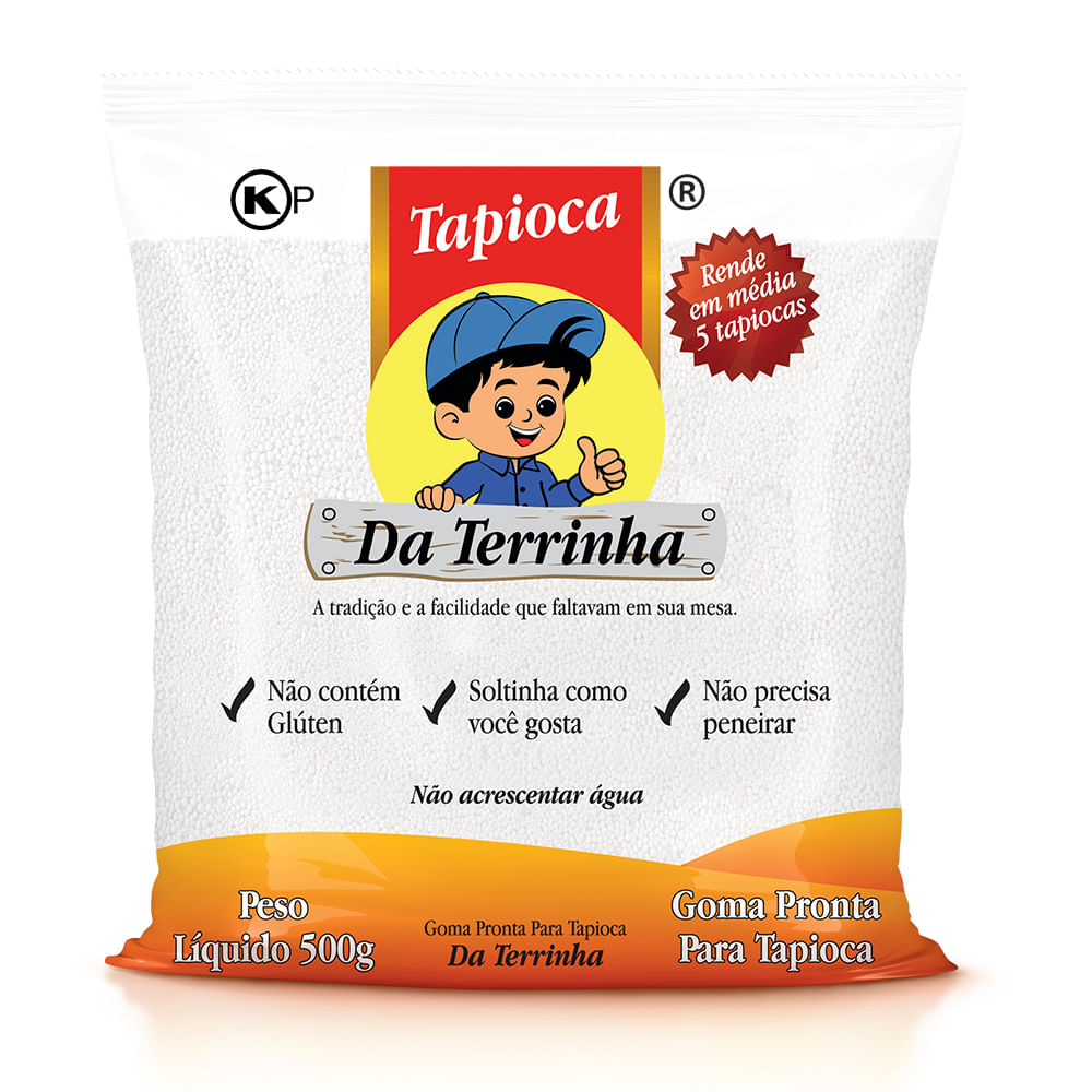 Tapioca Da Terrinha Pacote 500g