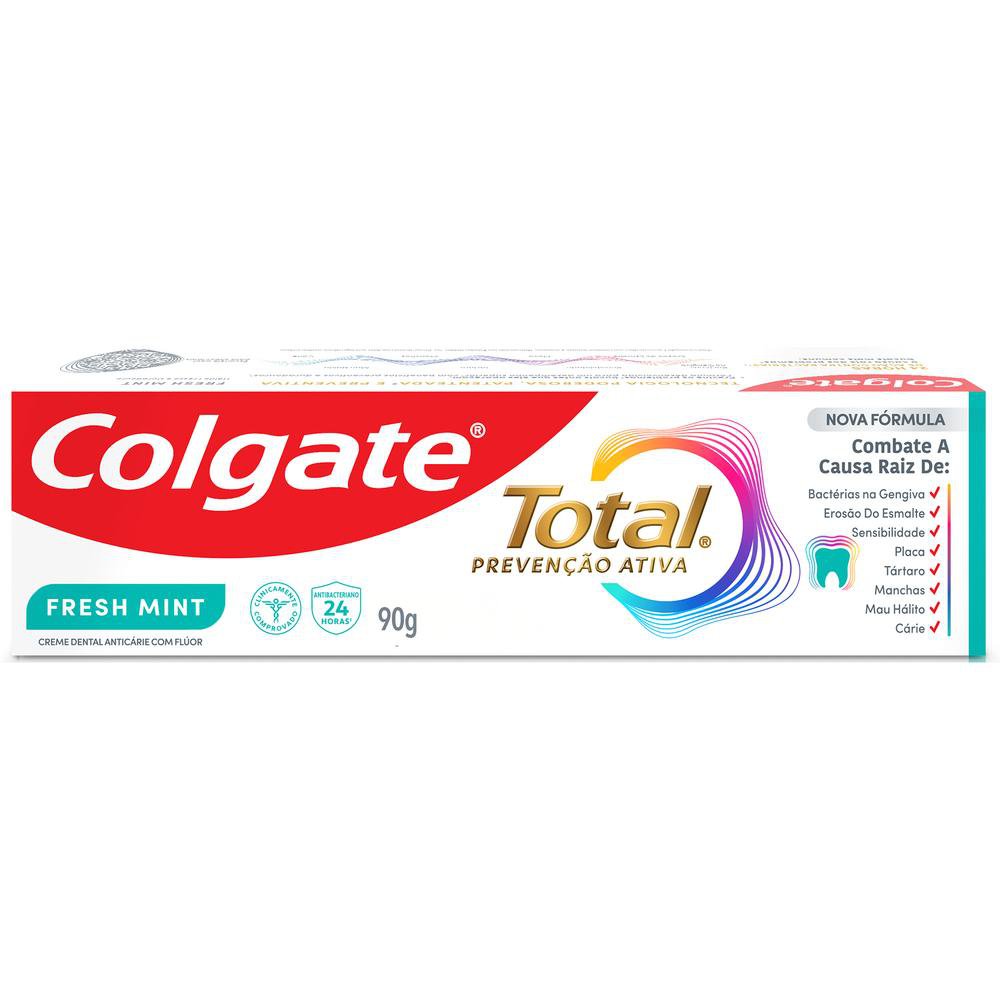 Creme Dental Colgate Total 12 Advanced Fresh 90g