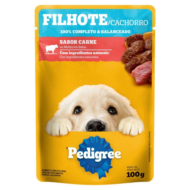 racao-umida-pedigree-sache-carne-ao-molho-para-caes-filhotes-100g-7896029015001-1-jpg