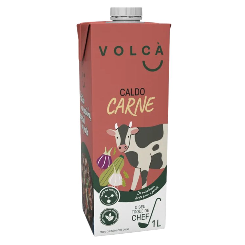 Caldo de Carne Volca 1L