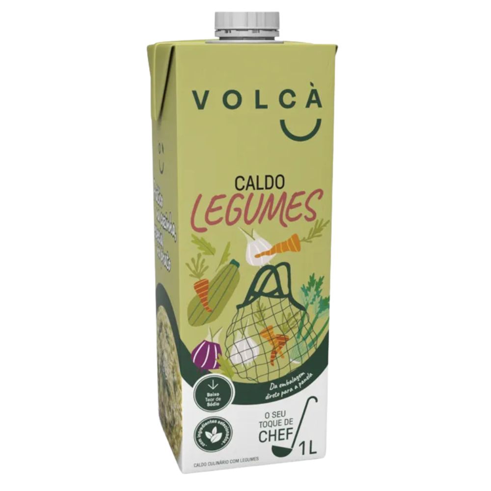 Caldo de Legumes Volca 1L