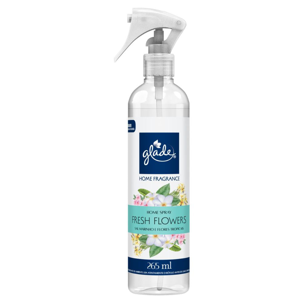 Borrifador Odorizante Glade Home Fresh Flowers 265ml