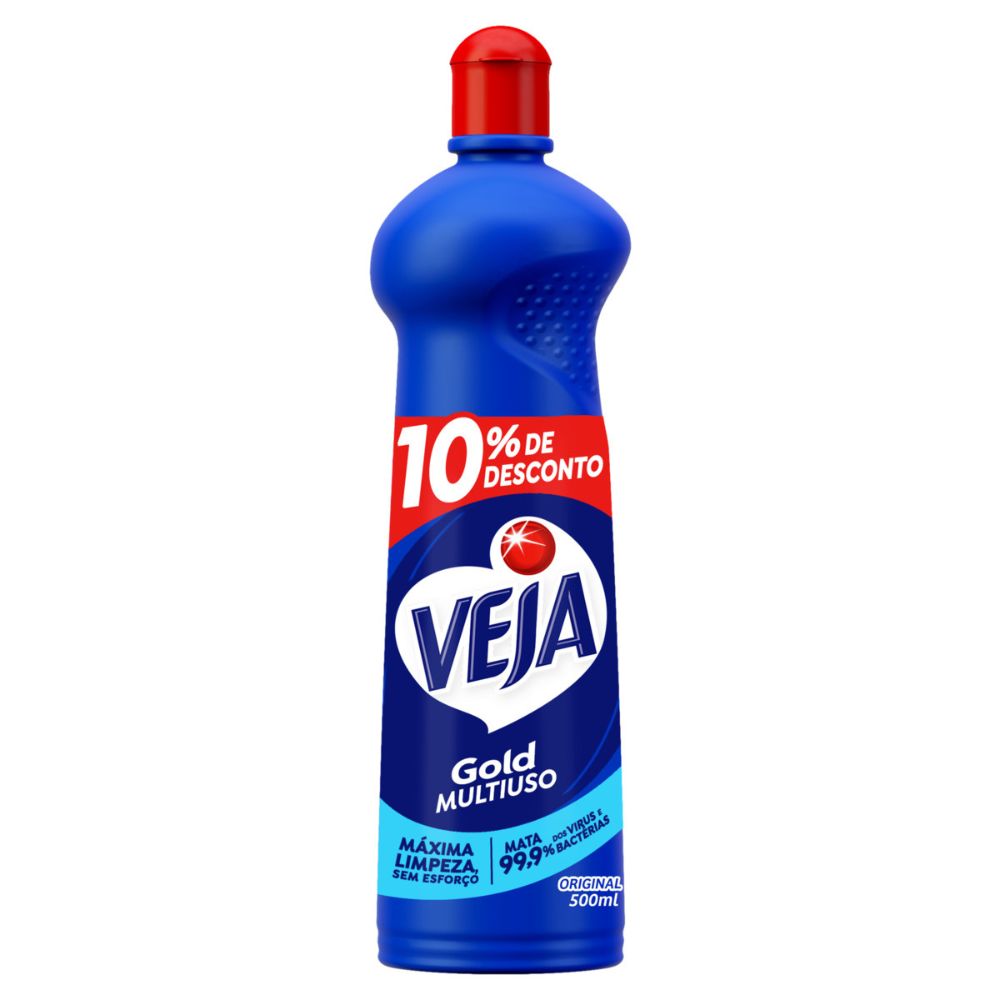 Limpador Multiuso Veja Gold Original 500ml 10% de Desconto