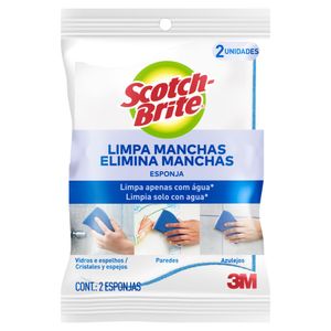 Esponja Multiuso Limpa Manchas Scotch-Brite 2 Unidades