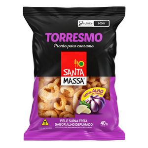 Torresmo Santa Massa Alho Frito Defumado 40g