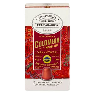 Café em Cápsula Compagnia Dell'Arabica Colombia 10 unidades 52g