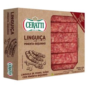 Linguiça de Pernil Suíno com Pimenta-Biquinho Ceratti 400g