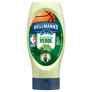 Maionese Verde Ervas NBA Boston Celtics Hellmann's Squeeze 335g