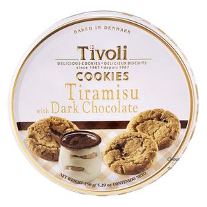 Biscoito Dinamarquês Jacobsens Tiramisu & Dark Chocolate 150g