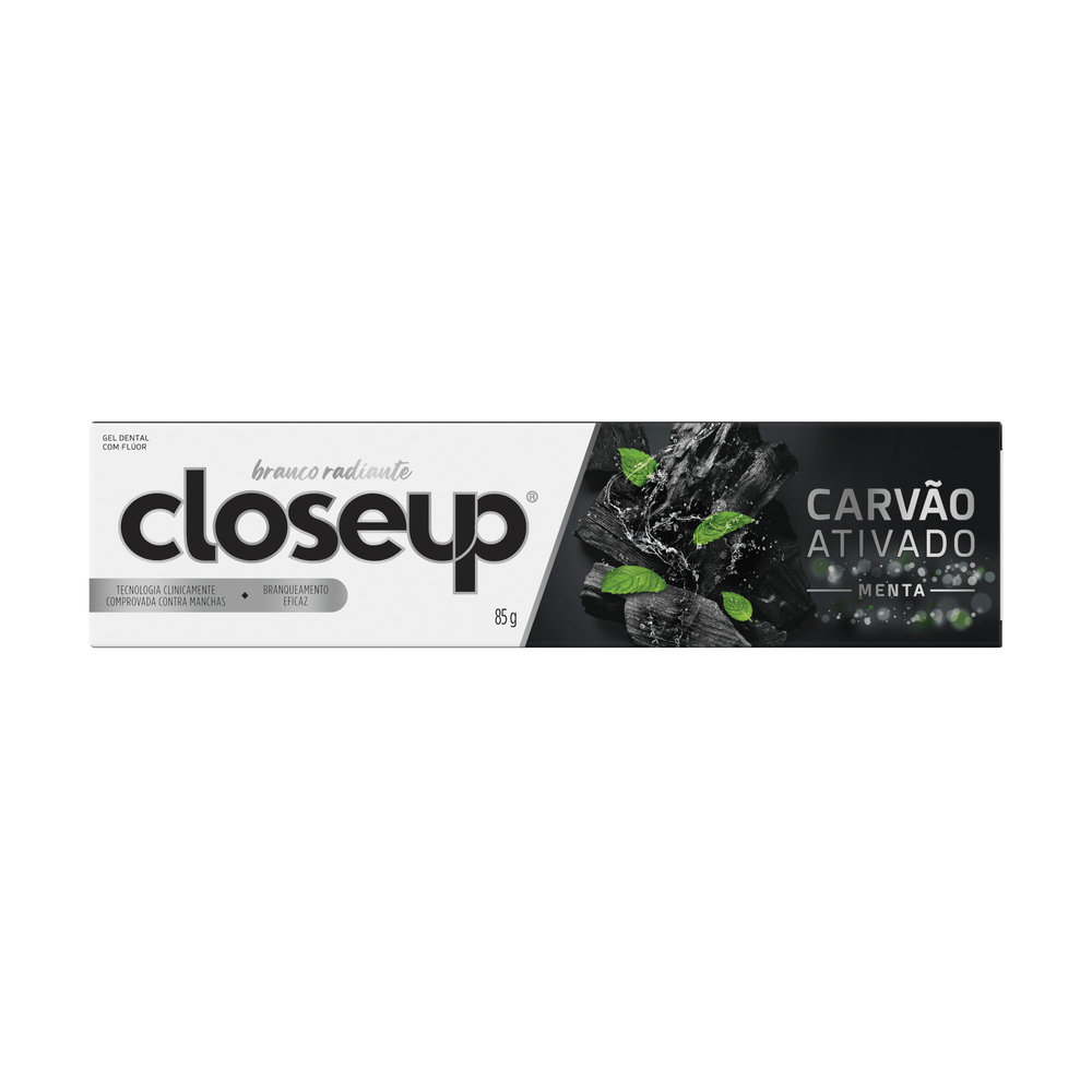 Creme Dental Close Up Carvão Ativado 85g