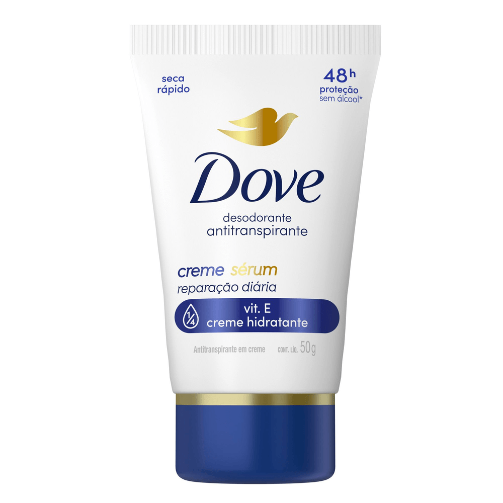 Antitranspirante Creme Sérum Reparação Diária Dove 50g