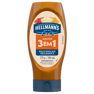 Molho 3 em 1 Hellmann's Delicioso Mix 370 g