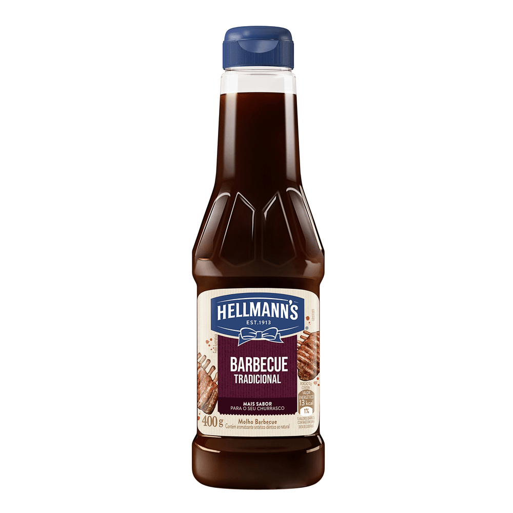 Molho Barbecue Tradicional Hellmann's Squeeze 400g
