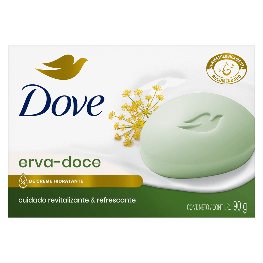 Sabonete em Barra Dove Erva-doce 90g