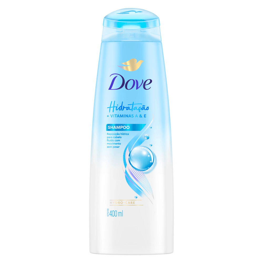 Shampoo Dove Infusão de Oxigênio Hidratação Intensa 400ml
