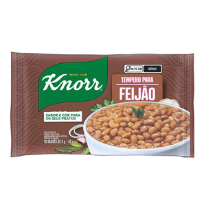 Tempero Pó para Feijão Knorr Pacote 50g 10 Unidades