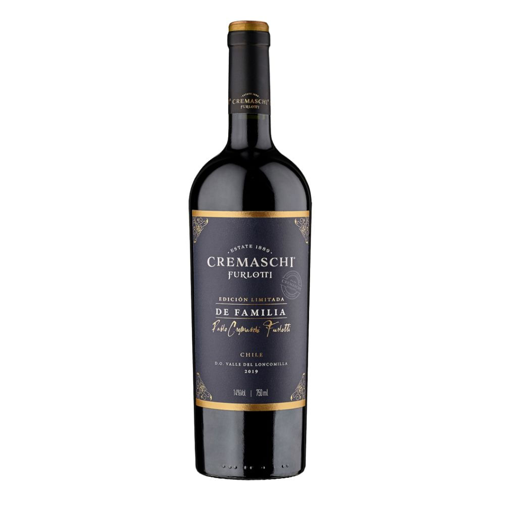 Vinho Chileno Cremaschi Chileno Edição Limitada da de Família 750ml