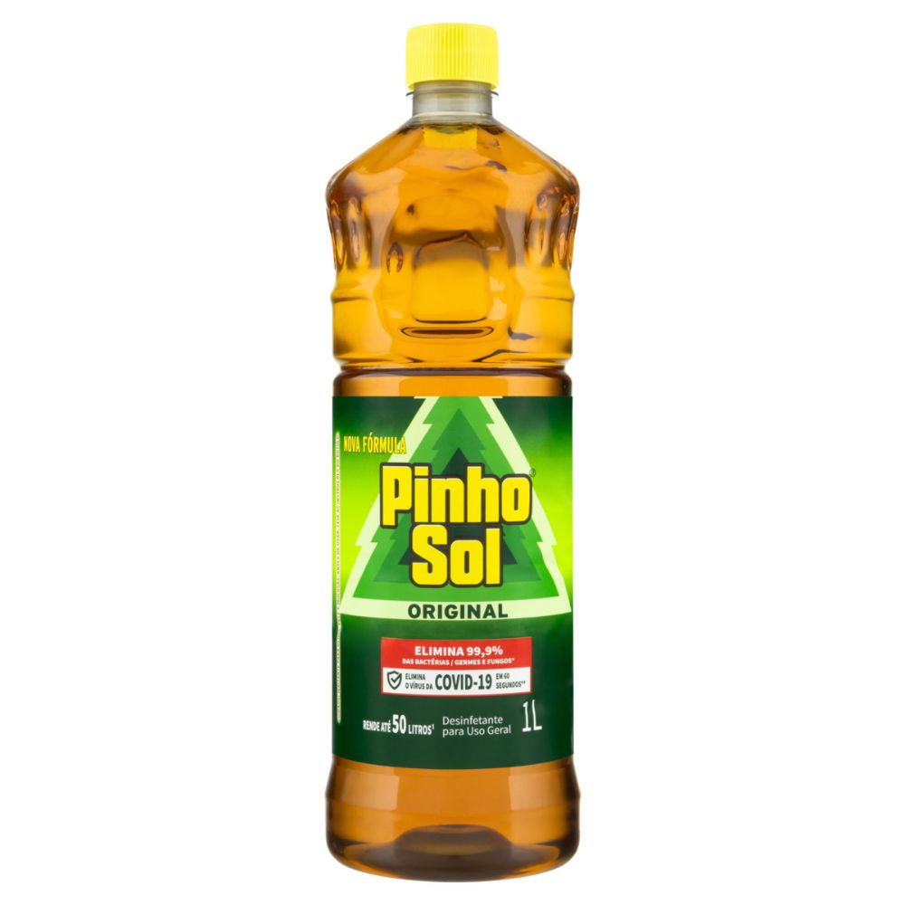 Desinfetante Uso Geral Original Pinho Sol Frasco 1L