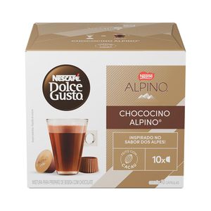 Chococino em Cápsula Alpino Nescafé Dolce Gusto Caixa 178g 10 Unidades
