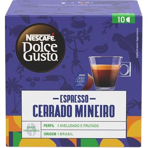 Café em Cápsula Espresso Cerrado Mineiro Nescafé Dolce Gusto Caixa com 10 Unidades