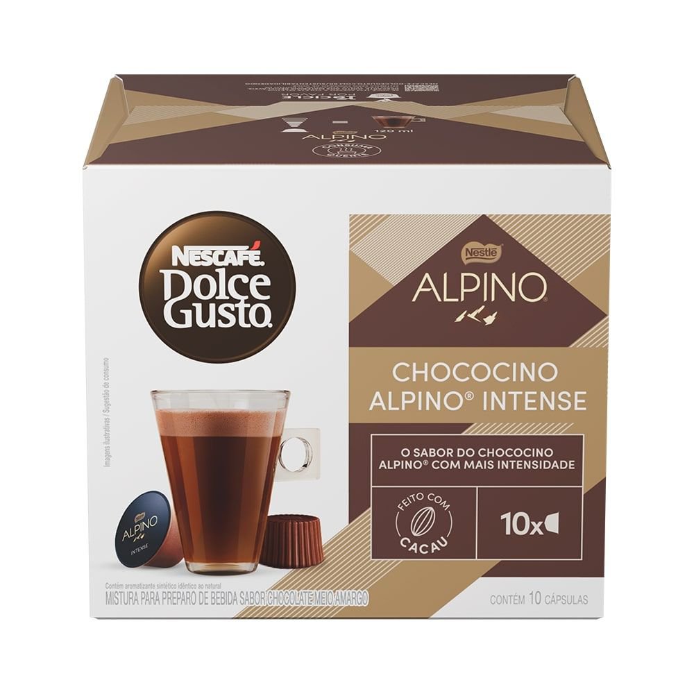 Cápsula de Café Dolce Gusto Alpino Intense 180g 10 cápsulas