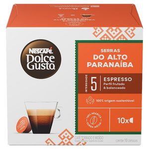 Cápsula de Café Dolce Gusto Espresso Alto Paranaiba 60g 10 Cápsulas