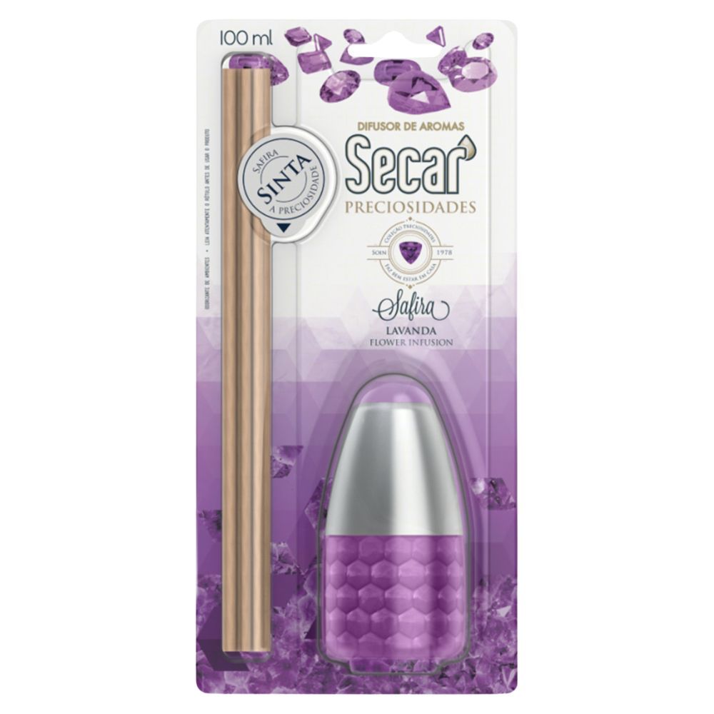 Difusor de Aromas Safira Secar Preciosidades Blister 100ml