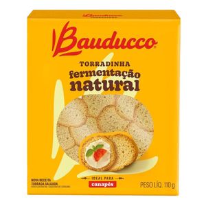 Torradinha Bauducco Salgada Canapé Caixa 110g
