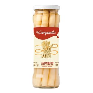 Aspargo Branco Inteiro La Cumparsita Vidro 205g