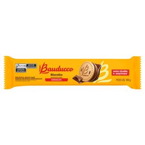 Biscoito Baunilha Recheio Chocolate Bauducco Pacote 108g
