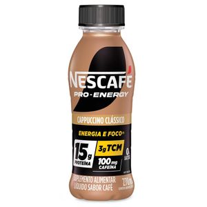 Bebida Láctea Nescafé Pro-Energy Capuccino Clássico 270ml