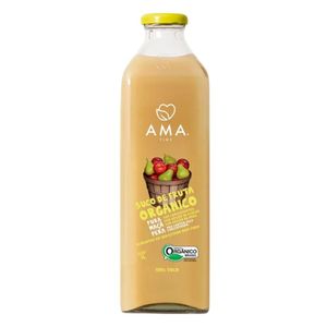 Suco Maçã e Pera Orgânico 100% Puro AMA 1L