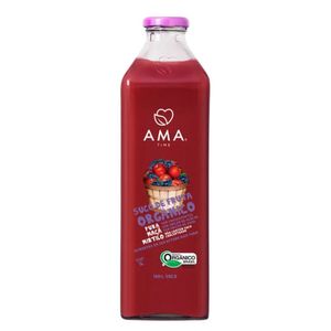 Suco de Maçã e Mirtilo Orgânico 100% Puro AMA 1L