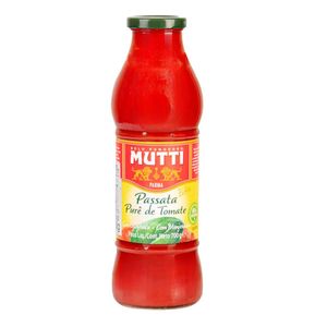 Passata Purê de Tomate Manjericão Mutti 700g