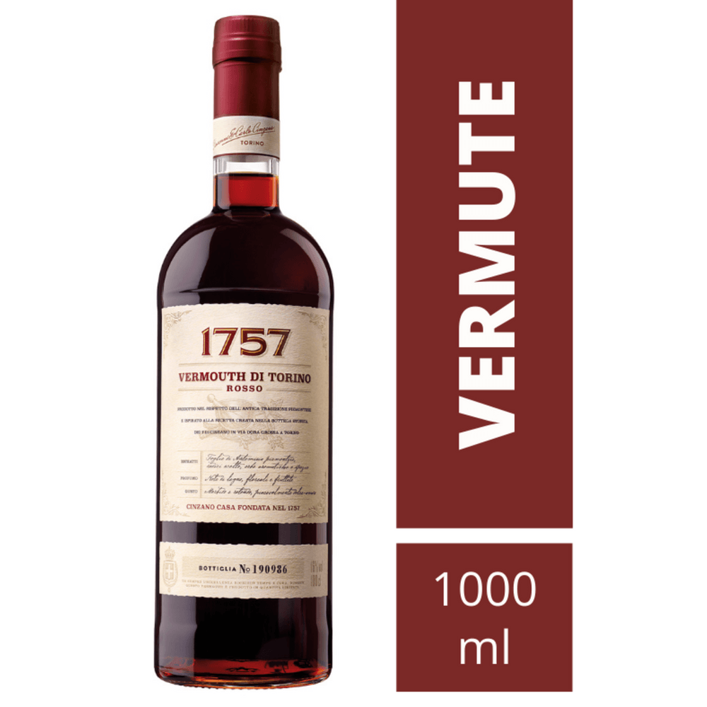 Vermute Cinzano Di Torino 1757 1000ml