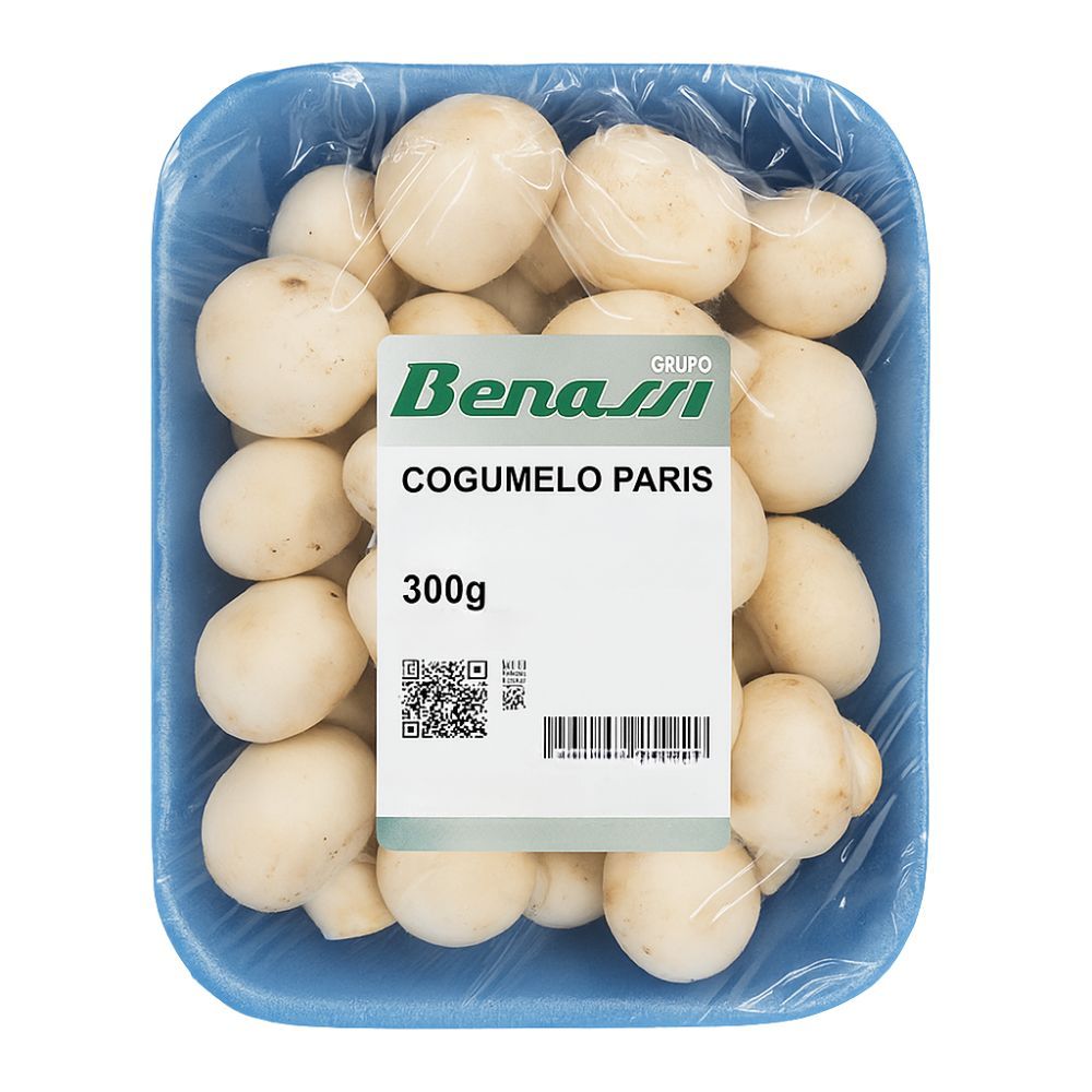 Cogumelo Paris Benassi Bandeja 300g