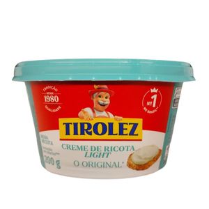 Creme de Queijo Ricota Light Tirolez Pote 200g