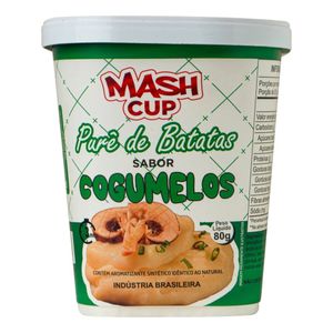 Purê de Batatas Instantâneo Mash Cup Cogumelos 80g