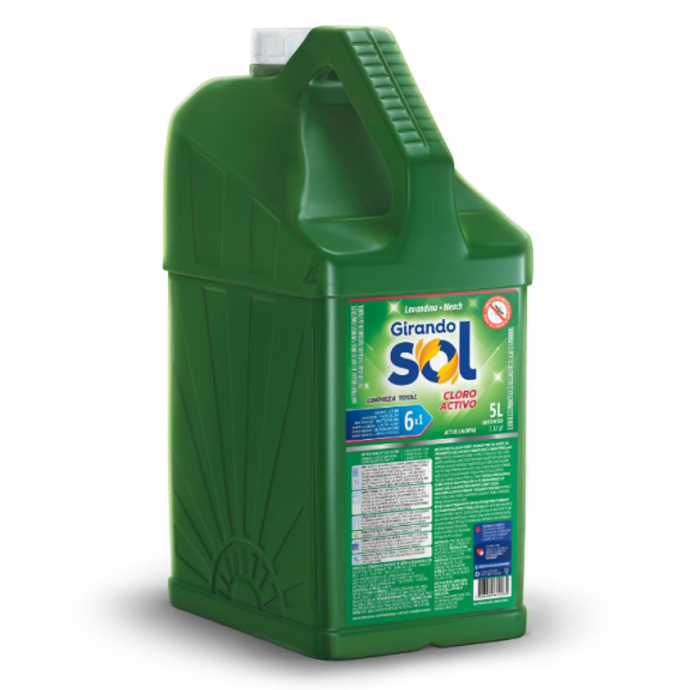 Água Sanitária Girando Sol 5L