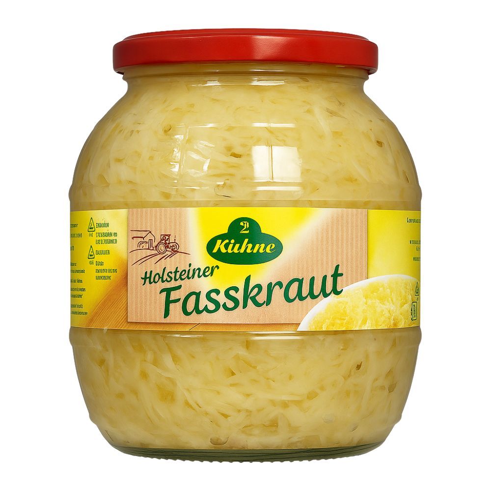 Chucrute em Conserva Fasskraut Holsteiner Kühne 810g