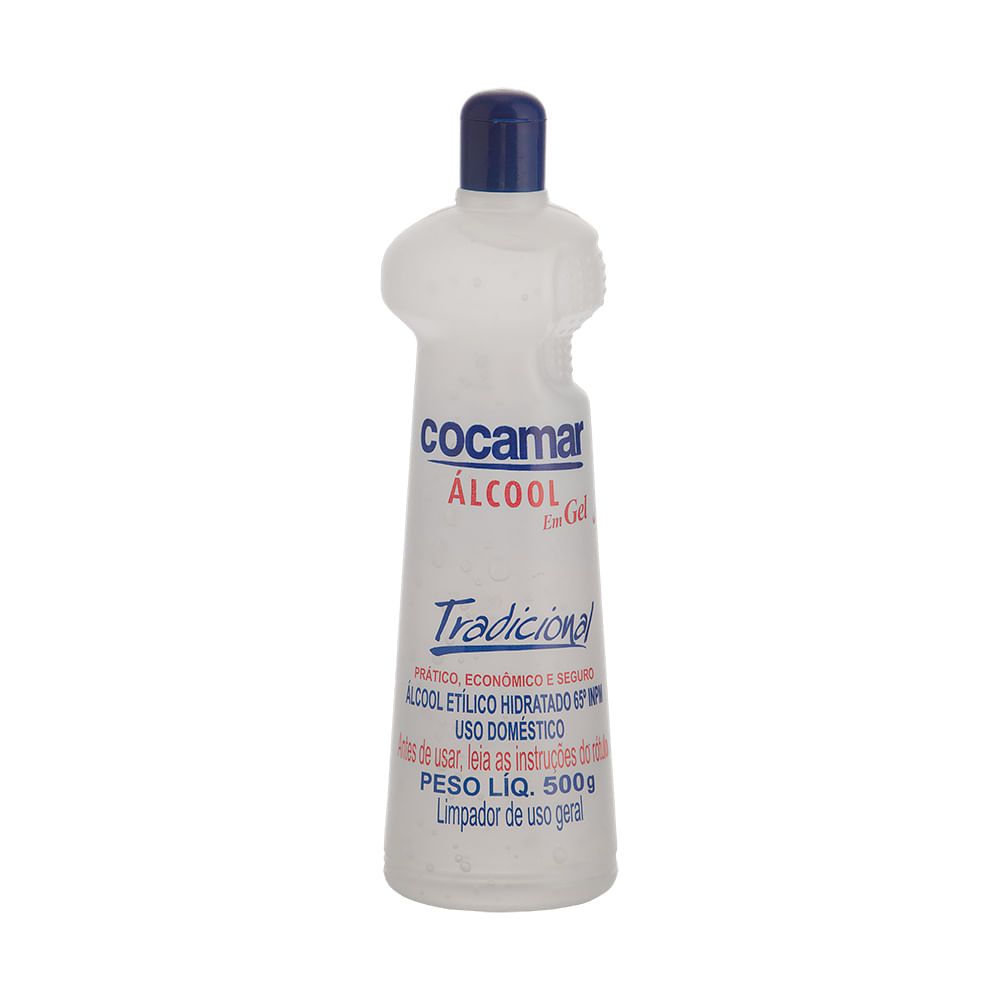 Álcool em Gel 65% Tradicional Cocamar 500g