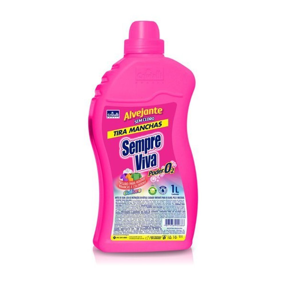 Alvejante Sem Cloro Sempre Viva Colors 1L