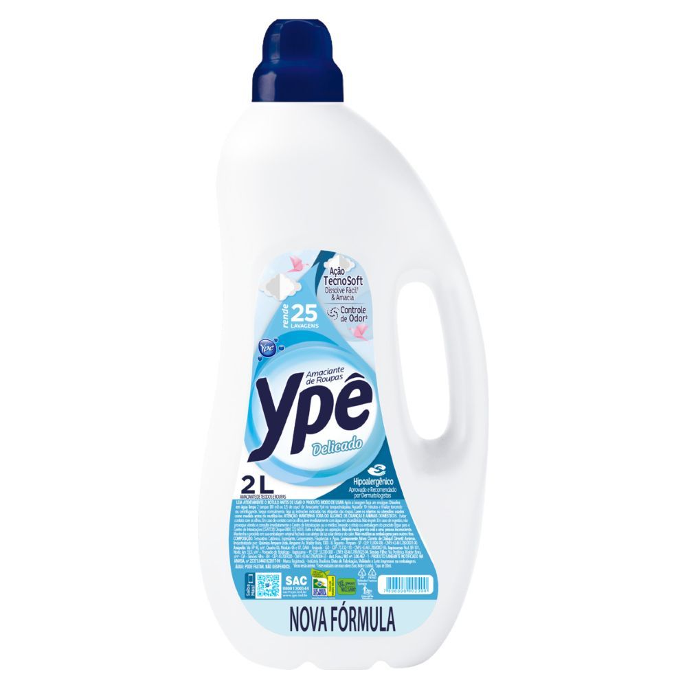 Amaciante de Roupa Diluído Delicado Ypê 2L