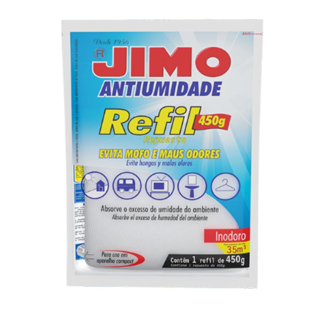 Antiumidade Inodoro Refil Jimo 450g