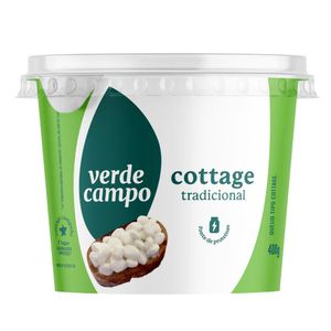 Queijo Cottage Tradicional Verde Campo Pote 400g