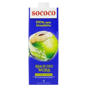 Água de Coco Integral Sococo 1L